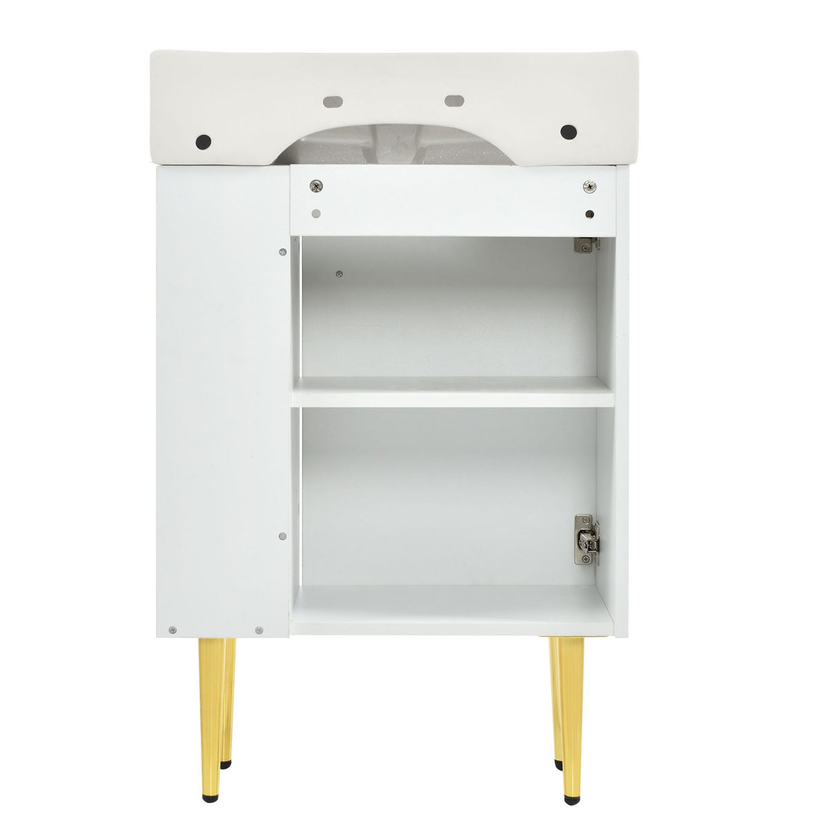 Bathroom Vanity, Combo Cabinet, Bathroom Storage Cabinet, Single Ceramic Sink