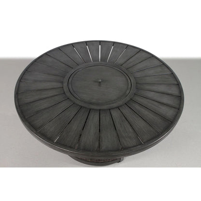 Cassara Resort - Propane Outdoor Fire Pit Table - Brown