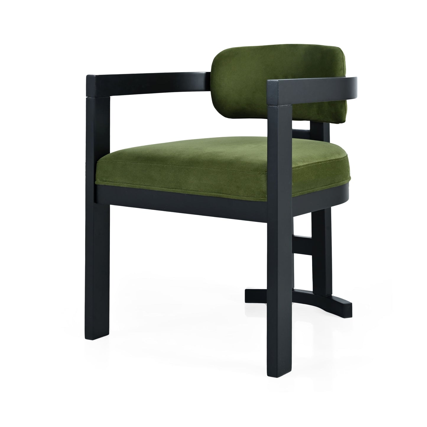 Stylish Indoor Upholstered Wood Dining Chair (Set of 2)