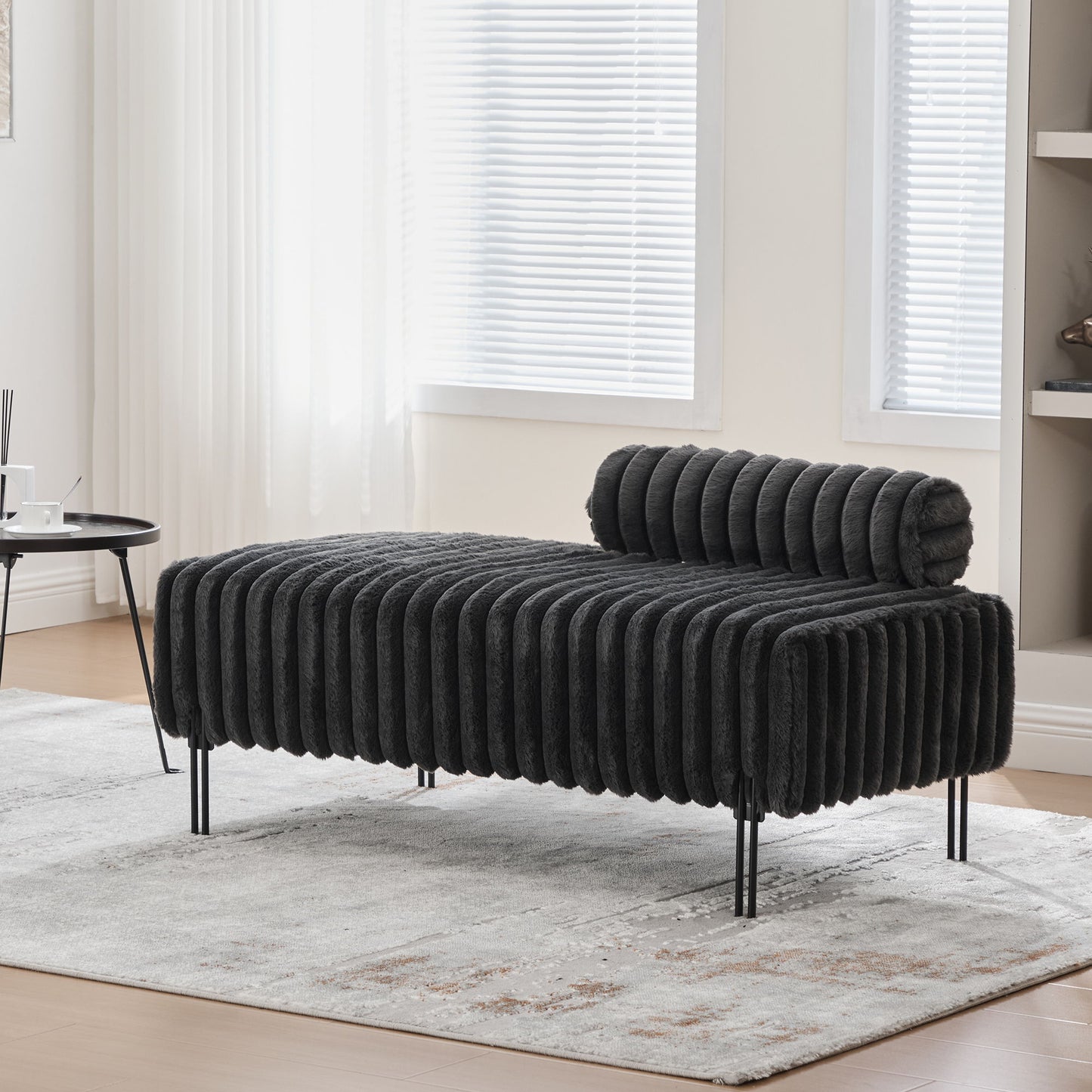 Mini Loveseat With Adjustable Backrest