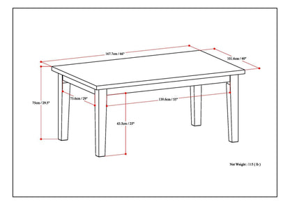 Eastwood - Handcrafted Dining Table