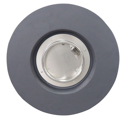 Round Iron Fire Pit With 40, 000 Btu