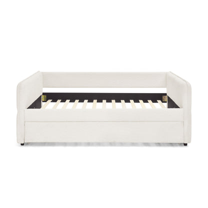 Upholstered Daybed With Pop Up Trundle
