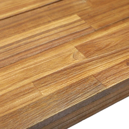 Tranquilizer - Outdoor Acacia Wood Bench With Slat Panel Design
