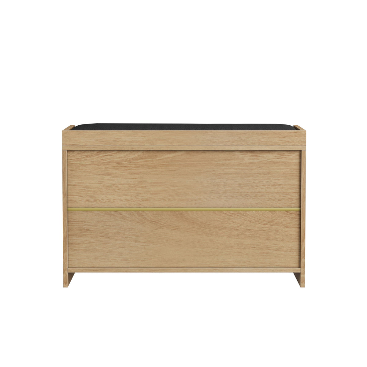 Entryway Shoe Bench With Double Doors