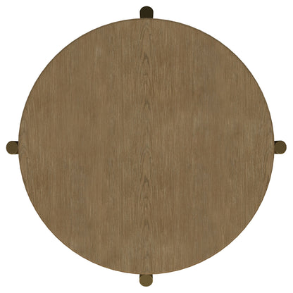 Benson - Round Table With Storage Shelf