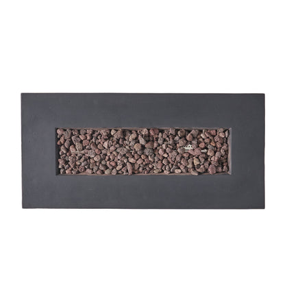 Contemporary Outdoor 40, 000 Btu Propane Fire Pit