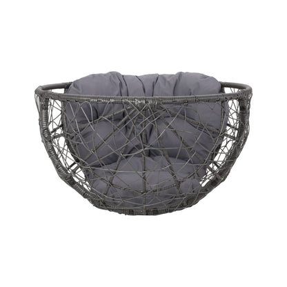 Cosmos - Round Hammered Iron Teardrop Chair