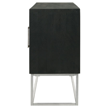 Washoe - 4 Door Accent Cabinet - Walnut