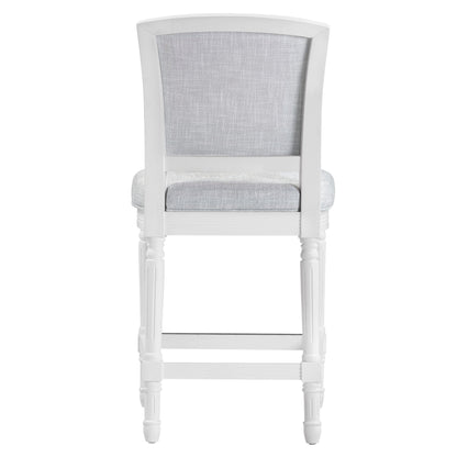Stool With Upholstered Seat And Back