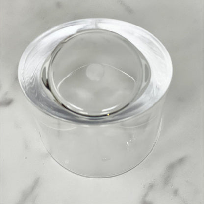 Oval Halo Acrylic Glasses (Set of 4)