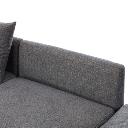 Sectional Sofa Modular U-Shaped With Ottoman & USB Ports