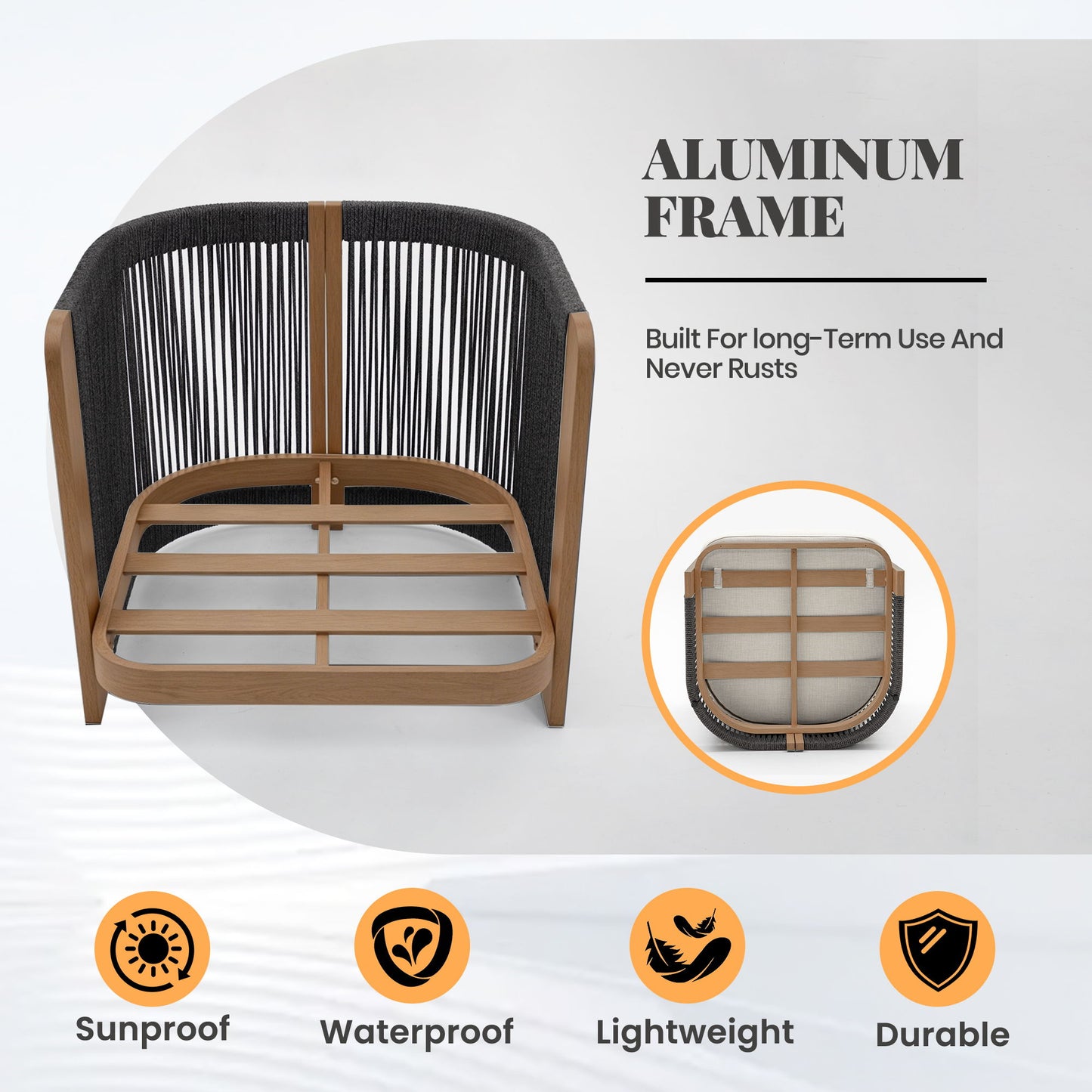 Outdoor Armchair For Garden
