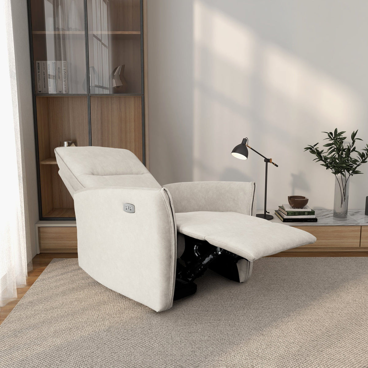 Asheville - Suede Recliner Chair