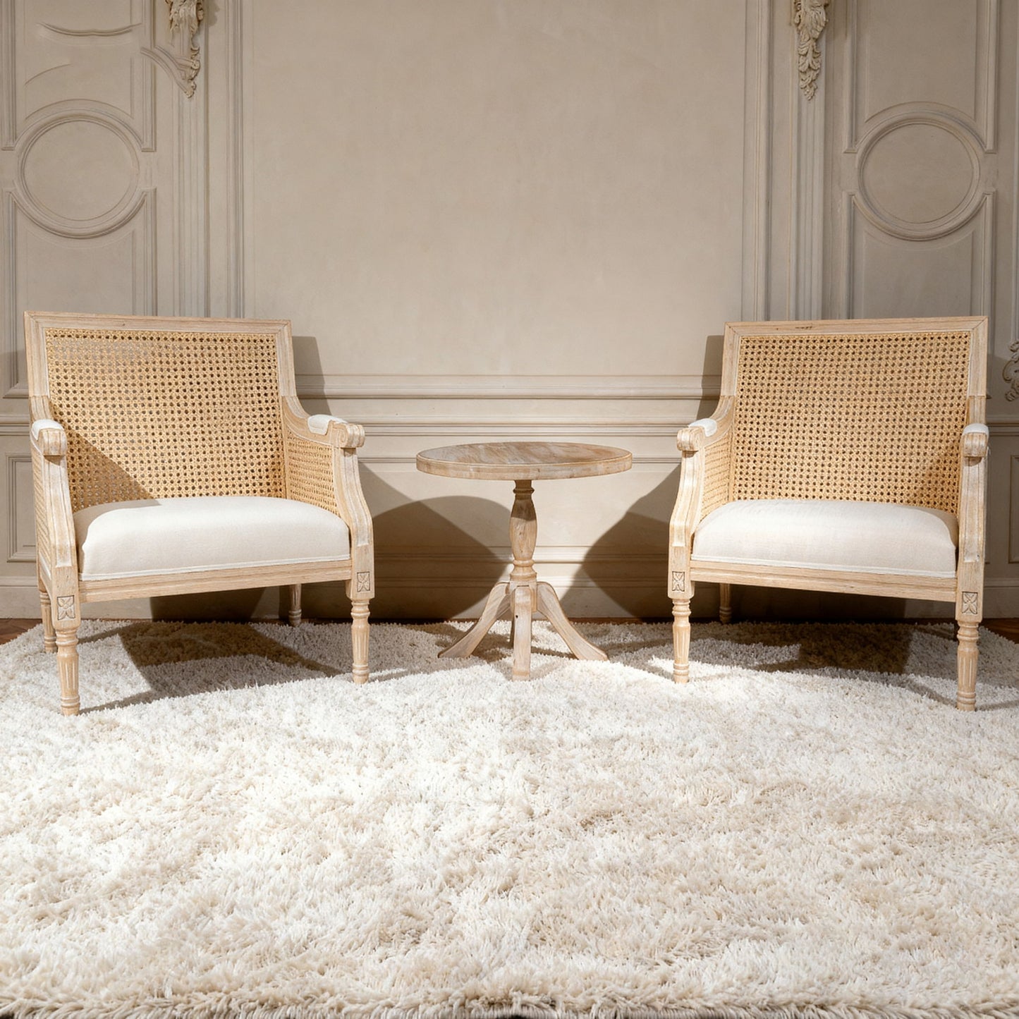 Accent Chair For Living Rooms - Beige