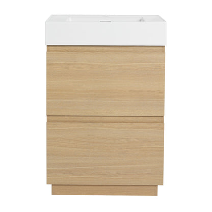 Modern Freestanding Bathroom Vanities With Single Sink Combo