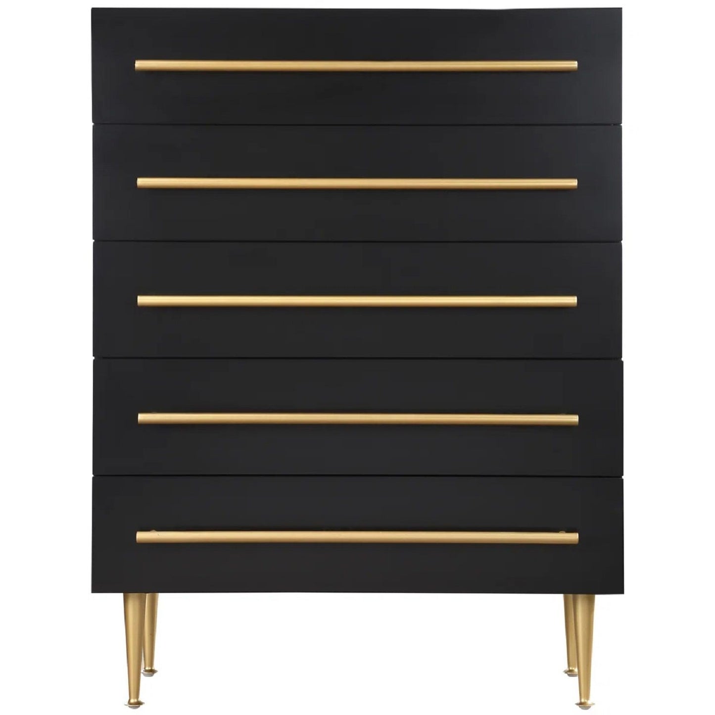 Contemporary 5 Drawer Chest For Bedroom