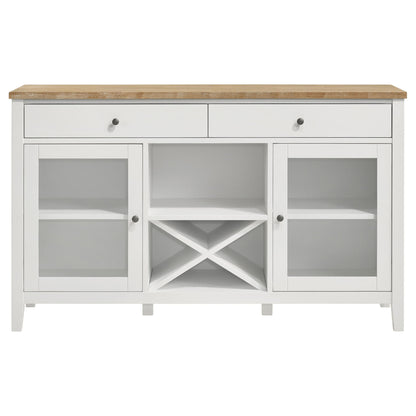 Prager - 2 Door Dining Sideboard - White