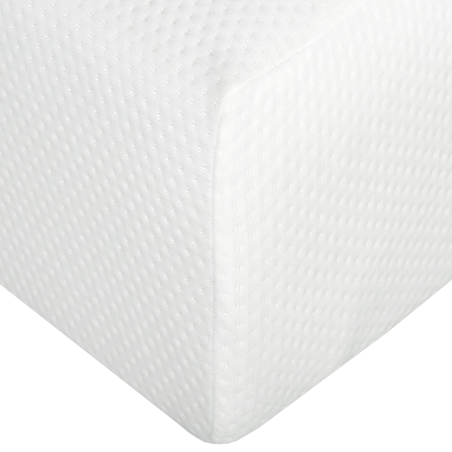 10" Plush Gel Memory Foam Mattress Bed With Cooling Technology, Aloe Vera Cover