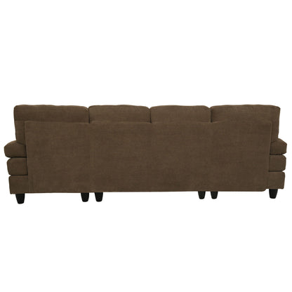 U-Shaped Sofa With Dual Chaise