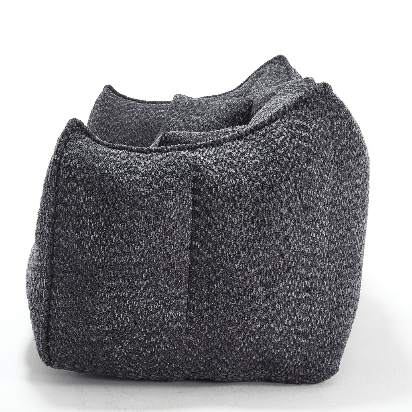 Comfortable Dual Beanbag Chair With High Resilience Foam Core For 2 People