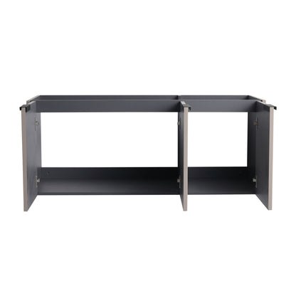 Contemporary Wall Mounted Bathroom Vanity With Soft Close Doors