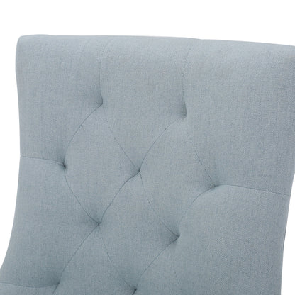 Contemporary Cheney Dining Chair Set With Tufted Design