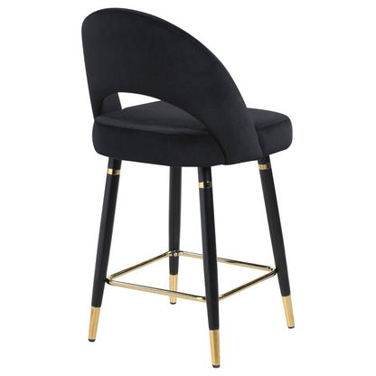 Open Back Counter Height Stools (Set of 2)