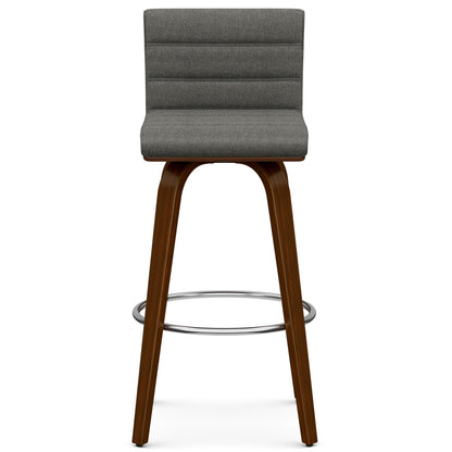 Roland - Upholstered Swivel Counter Height Stool