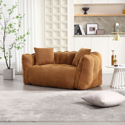 Cozy Beanbag Chair With High Resilience Foam Core For 2