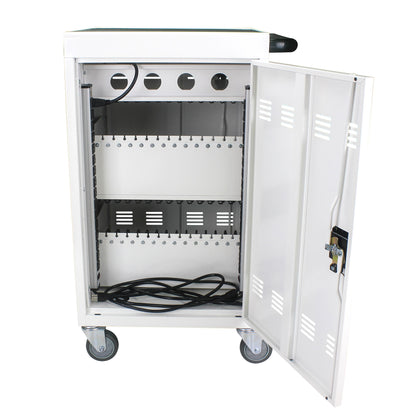 Mobile Charging Cart For Tablets Laptops 35, Device Capacity Matt Metal