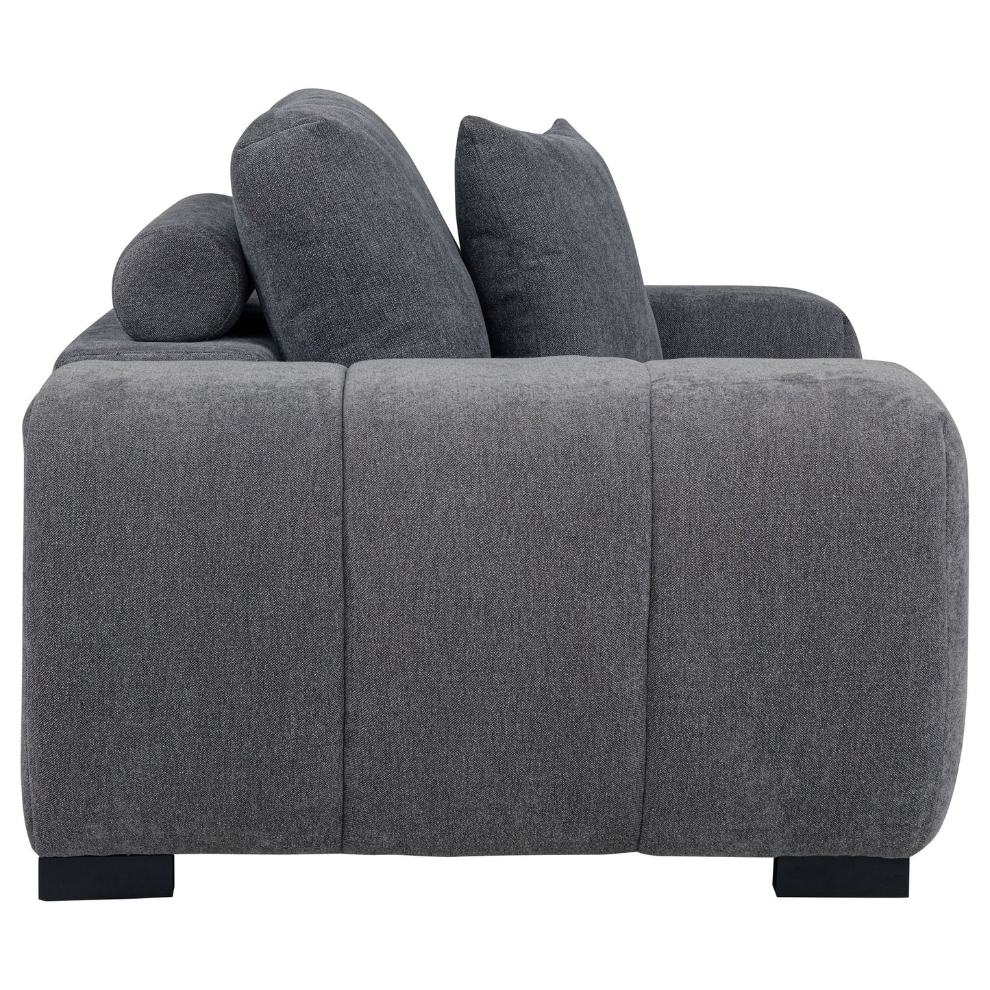Plather - Track Arm Accent Chair