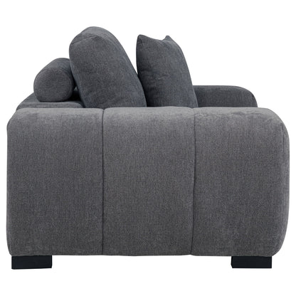 Plather - Track Arm Accent Chair