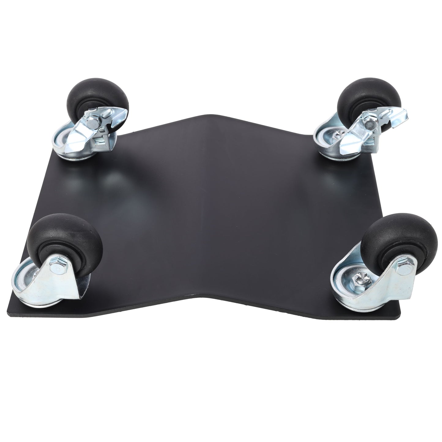 Heavy Duty Steel Vehicle Dollies With Brakes, 2500Lbs Capacity