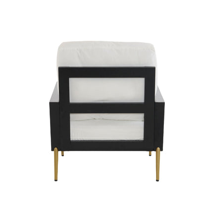 Modern Armchair With Solid Wood Frame