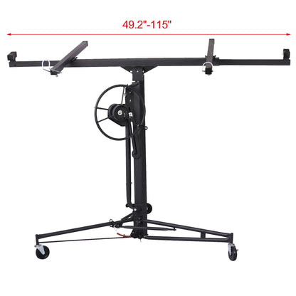Heavy Duty Drywall Lift Panel Hoist With Adjustable Height And Safety Features