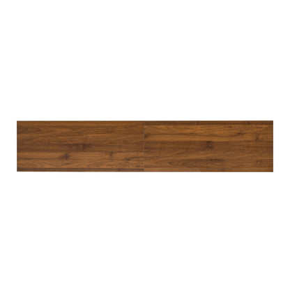 78" TV Stand For TVs Up To 85" Entertainment Center With Deep Drawers & Cable Management, Soft Closing Hinges - Walnut