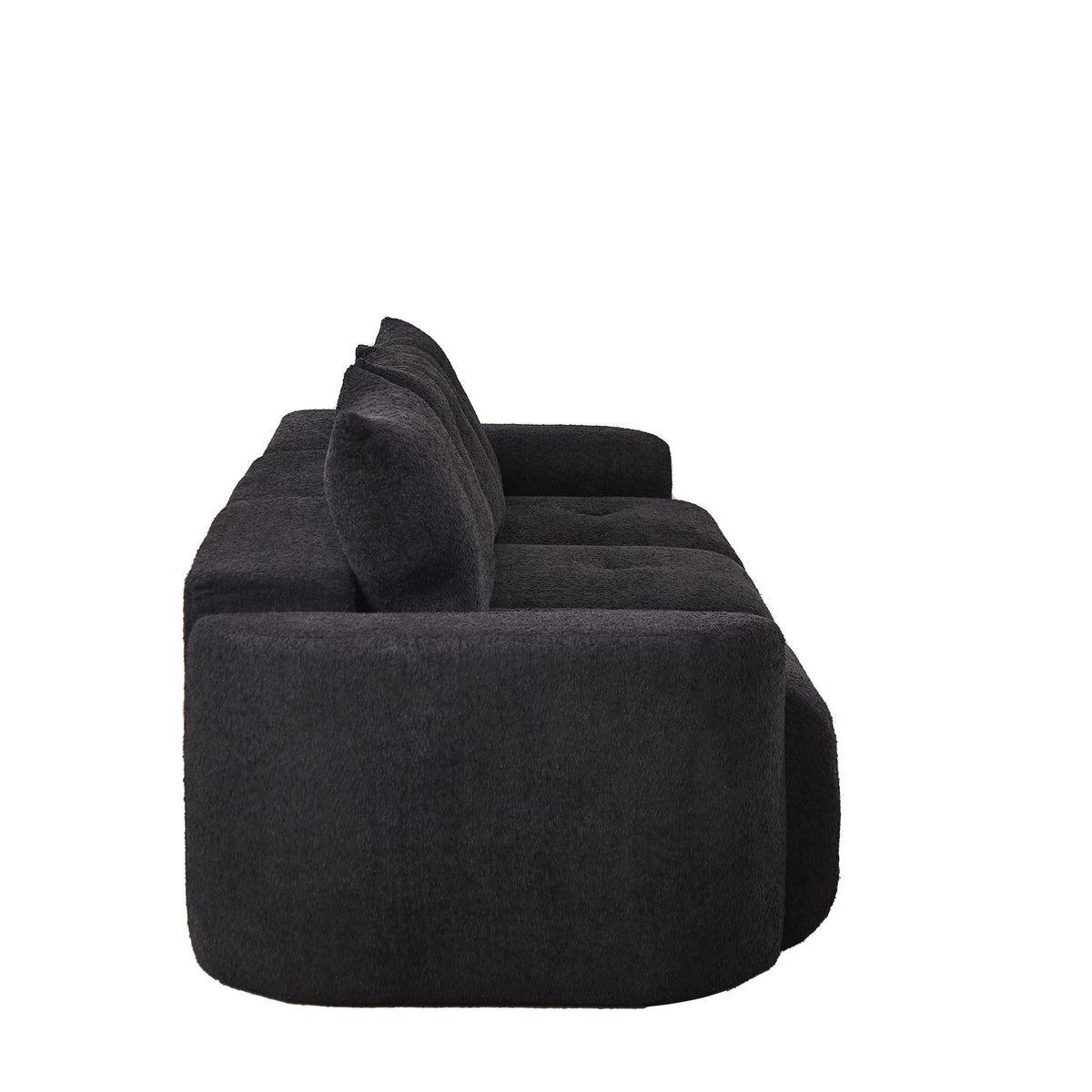 3 Seater With Thickened Armrests Sofa For Living Room