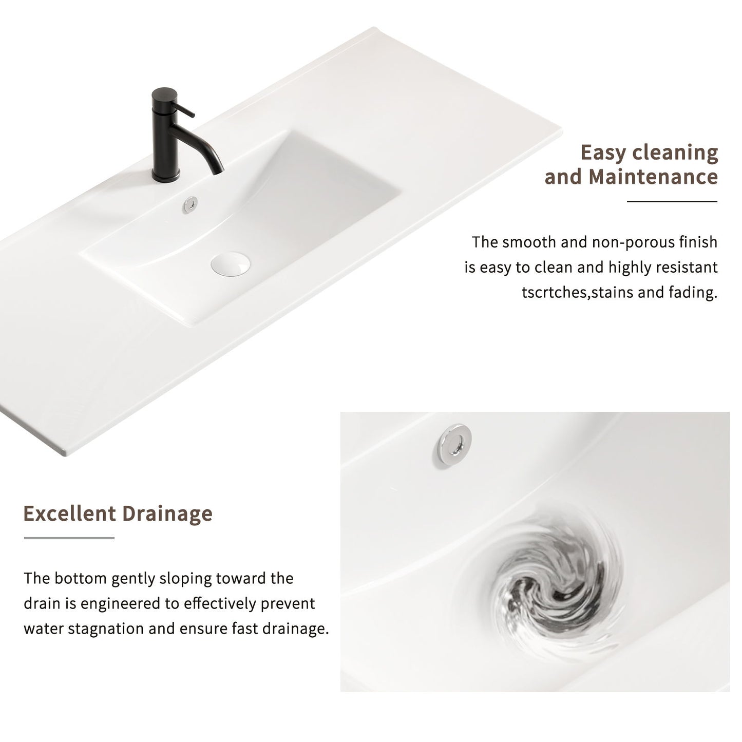 Bathroom Sink, Countertop Wash Basin For Bathroom