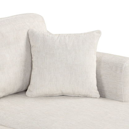 Contemporary U - Shaped Sectional Sofa With Movable Storage Ottoman
