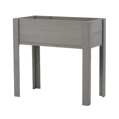 Raised Garden Bed With Legs, Elevated Planter Box For Outdoor Plants