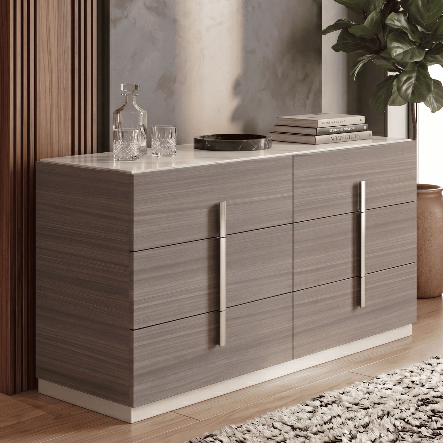 Altima - Bedroom Set With LED Headboard