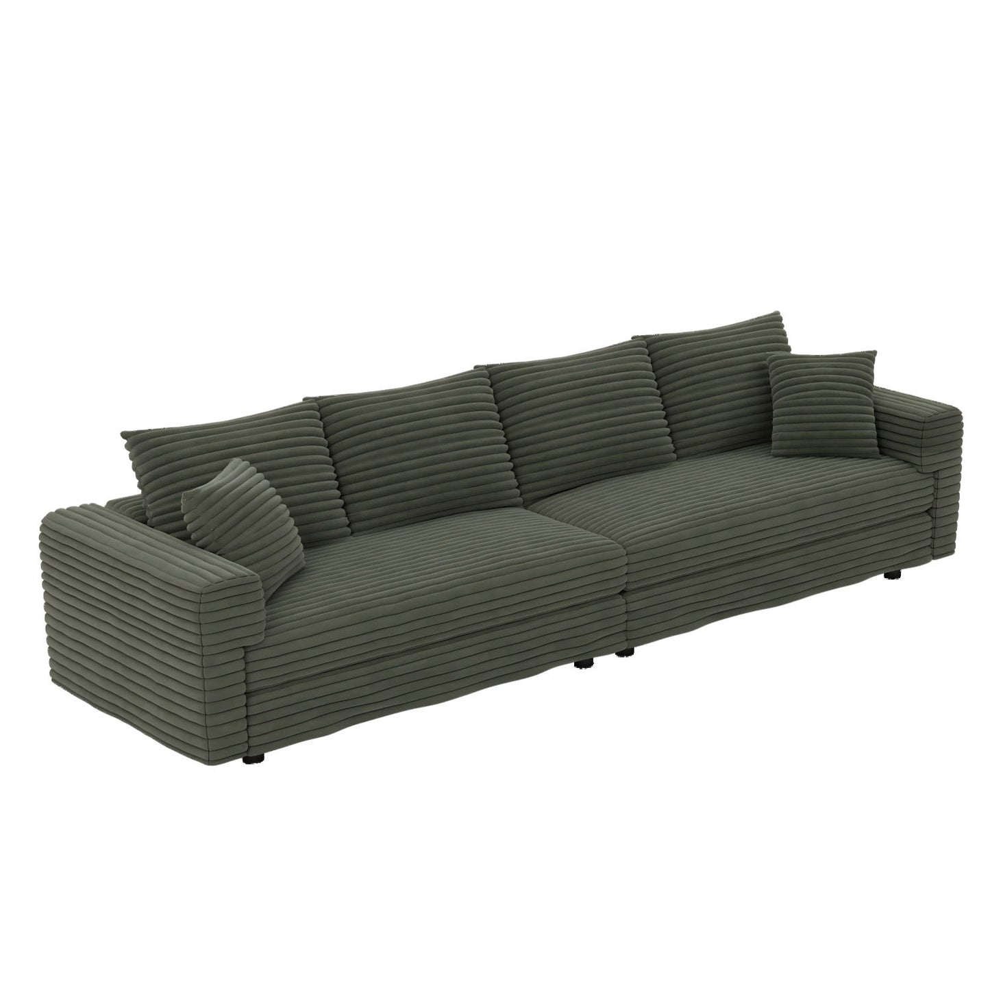 Modern Comfy Upholstered Sofa Cloud Couch & Deep Seat Couches