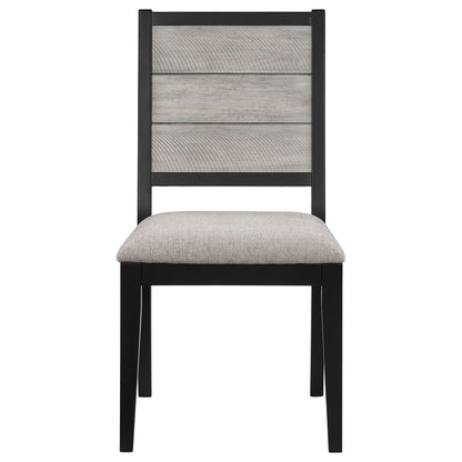 Dutchie - Upholstered Dining Side Chair (Set of 2) - Black