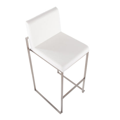 Fuji - Contemporary And Modern Elegance High Back Barstool