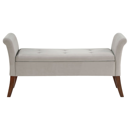 Pasley - Rolled Arm Storage Bench