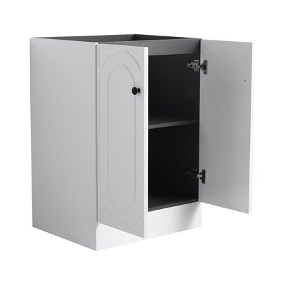 Modern Freestanding Bathroom Vanity With Soft Close Cabinet Doors