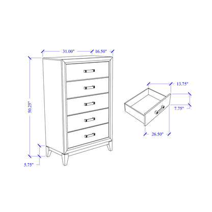 Mirage - 5 Piece Bedroom Set