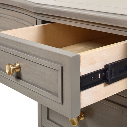Dauphin - 5 Drawer Executive Desk