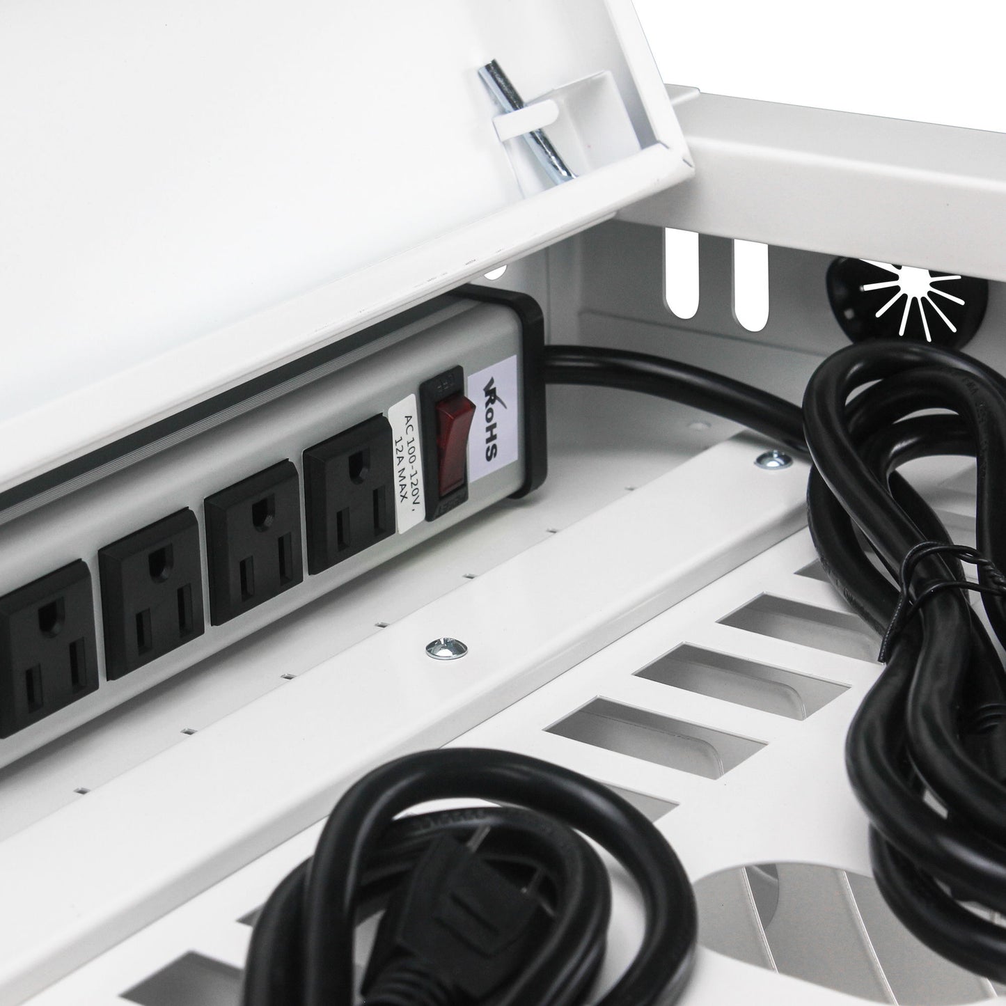 16 Bay Charging Cabinet For Laptop book, Locking Charging Station